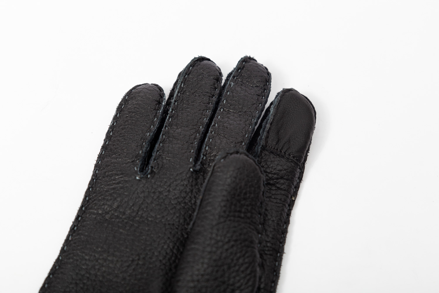 Damen Peccary Winterhandschuhe Lederhandschuhe Handgenäht Kaschmir /  Ungefüttert Benutzerdefinierte Größe Touchscreen in allen Farben - Hungant